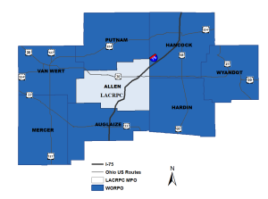 WORPO counties map